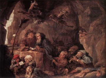  David Peintre - Tentation de saint Antoine David Teniers le Jeune
